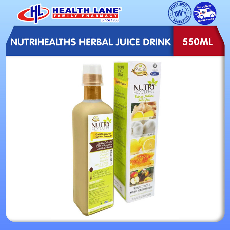 NUTRIHEALTHS HERBA JUS DRINK 550ML