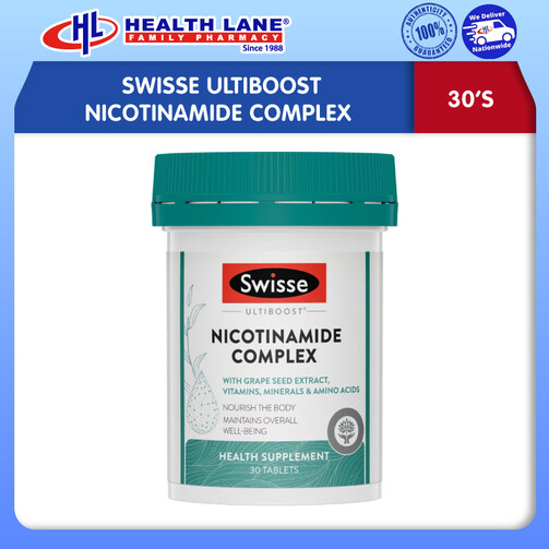 SWISSE ULTIBOOST NICOTINAMIDE COMPLEX (30'S)