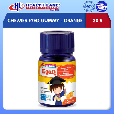 CHEWIES EYEQ GUMMY - OREN (30'S)