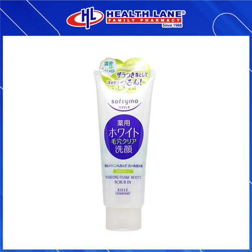 KOSE COSMEPORT SOAPING FOAMWHITESCRUB IN (150G)