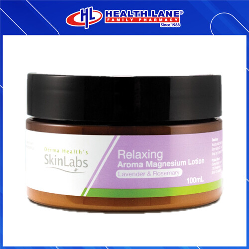 SKINLABS REFRESHING AROMA MAGNESIUM LOTION LAVENDER & ROSEMARY (100ML)