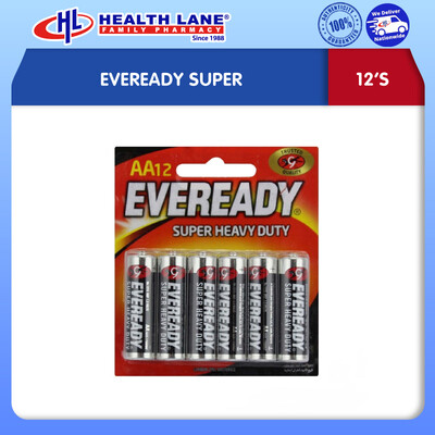 EVEREADY SUPER (12'S)