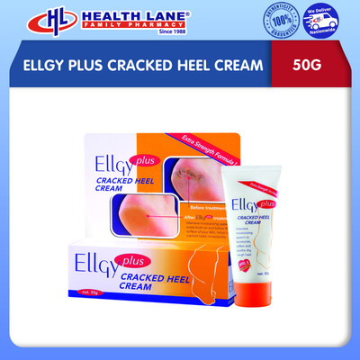 ELLGY PLUS CRACKED HEEL CREAM (50G)