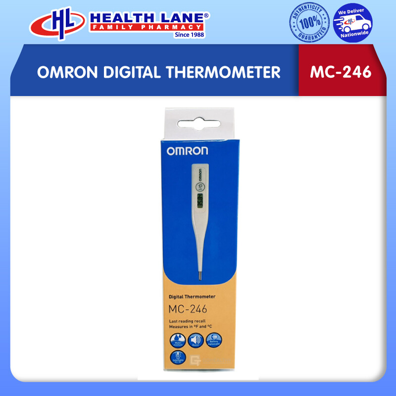 OMRON DIGITAL THERMOMETER MC-246