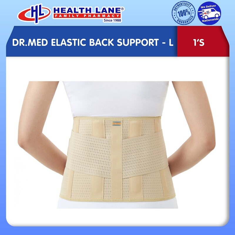 DR.MED ELASTIC BACK SUPPORT- (L)