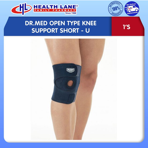 DR.MED OPEN TYPE KNEE SUPPORT SHORT- U