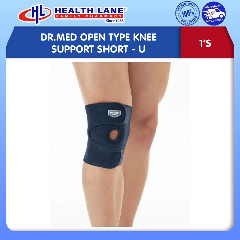 DR.MED OPEN TYPE KNEE SUPPORT SHORT- U