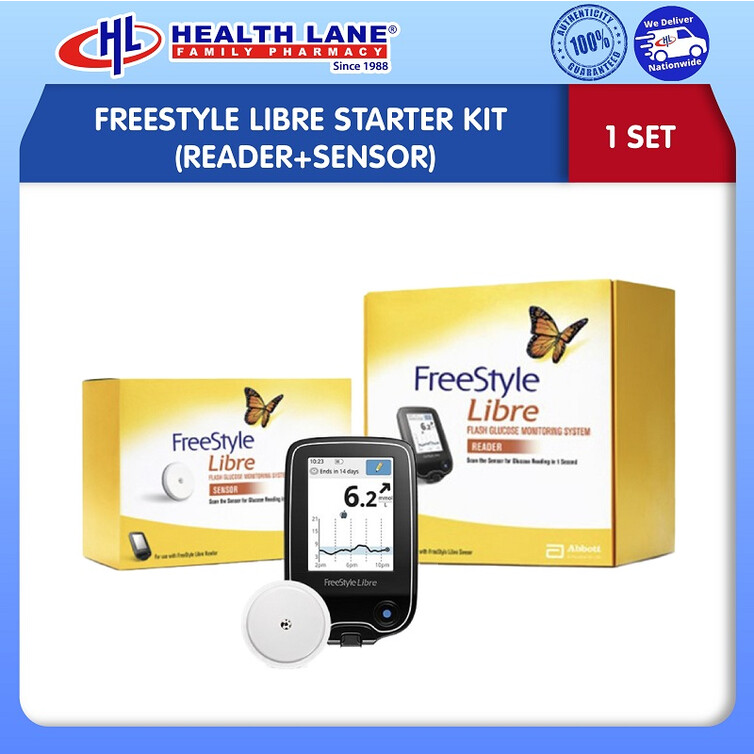 FREESTYLE LIBRE STARTER KIT (READER+SENSOR)