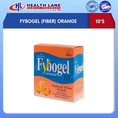 FYBOGEL FIBER DRINK OREN (10'S)