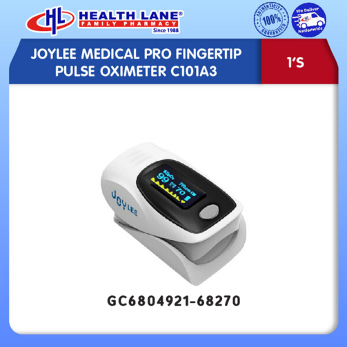 JOYLEE MEDICAL PRO FINGERTIP PULSE OXIMETER C101A3 (1'S)